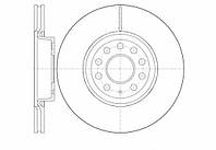 Тормозной диск передний вентилируемый, арт.: 6972.10, Пр-во: Road house