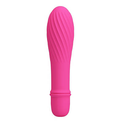Рельєфна віброкуля для стимуляції клітора малинового кольору Lybaile Pretty Love Solomon Talla