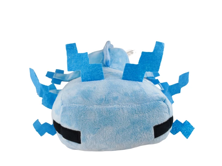 М'яка іграшка Майнкрафт Аксолотль Блакитний Minecraft 30 см, фото 1