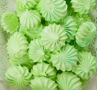 Сахарные фигурки Мини-безе 50 г зеленое