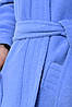 Халат чоловічий махровий блакитного кольору 168683P, фото 4