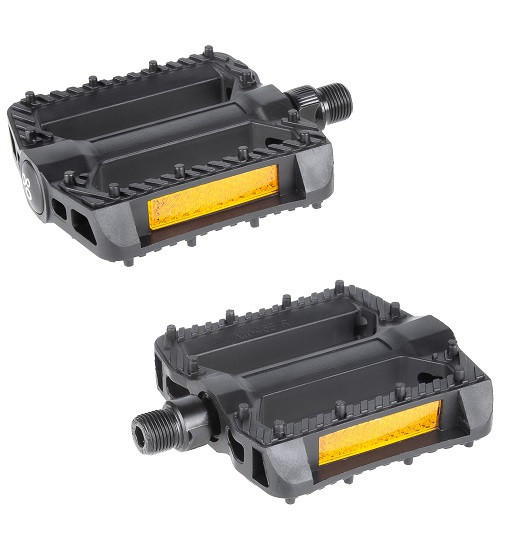 Педалі OnRide Starter 10 (105x90) пластик чорний Art 6100977, фото 1