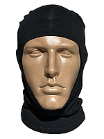 Балаклава рібана трансформер 3в1, Чорна
