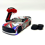 Nissan GT-R 4WD Drift Machine з додатковими колесами Nissan для дрейфу 28 см, фото 3