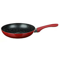 Набор сковородок A-PLUS 3 шт (FP-1741) С мраморным покрытием Красный