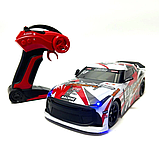 Nissan GT-R 4WD Drift Machine з додатковими колесами Nissan для дрейфу 28 см, фото 4