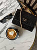 Жіноча сумка Guess Mini Bag Black (Чорна) Сумка Міні Гесс екошкіра 1 відділення на металевому ланцюжку, фото 5