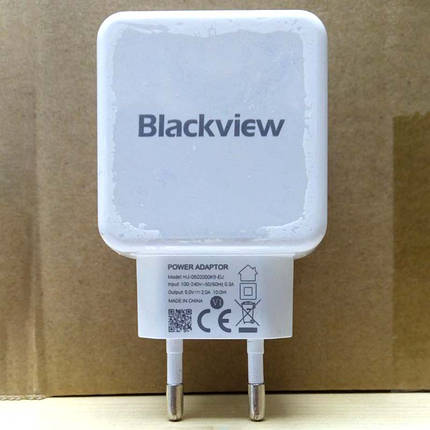 Зарядний пристрій Blackview HJ-0502000K9-EU / 1 USB / 5V / 2A / 10W, фото 3