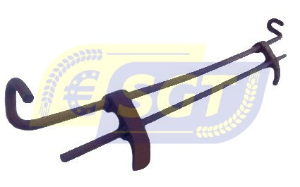 Прут відкидний (короткий) сортувального столу до комбайна Анна Z644