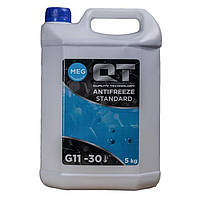 Антифриз QT MEG EXTRA G11, синий -30°C, 5кг, арт.:QT553305, Пр-во: QT-oil