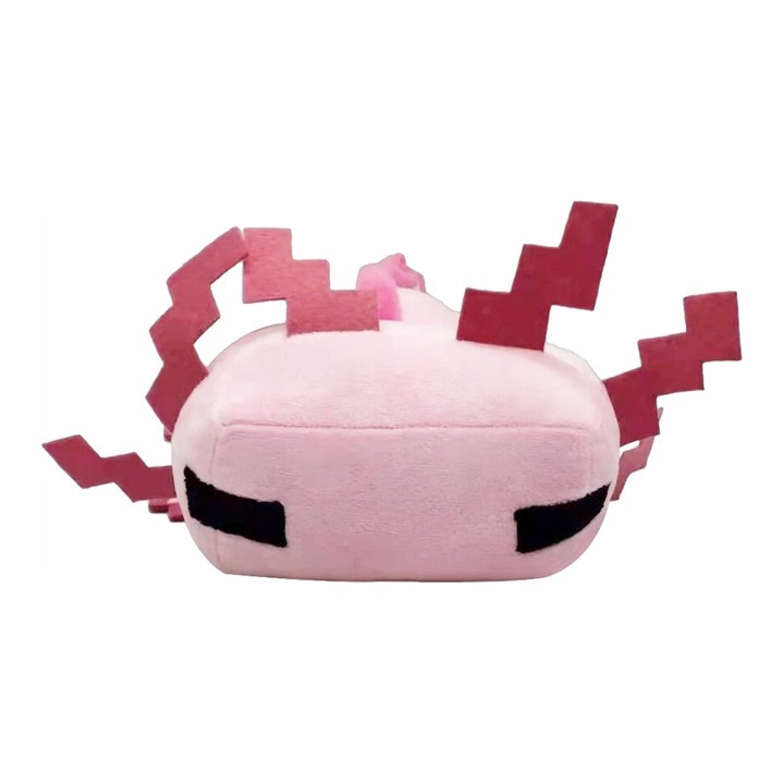 М'яка іграшка Minecraft Саламандра Аксолотль Mojang рожева 30 см