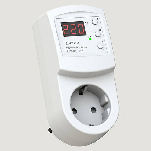 Отсекатель для холодильника ZUBR 16A /3000вт, цифровой барьер ...
