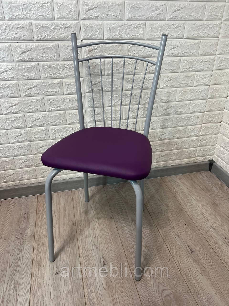 Стілець "Софія" сірий каркас, для кухні, кафе, барів, їдальні, кухонний, фото 1