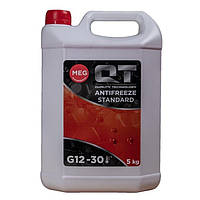 Антифриз QT MEG EXTRA G12, красный -30°C, 5кг, арт.:QT551305, Пр-во: QT-oil