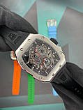 Кварцовий водонепроникний (50м) годинник Pagani Design PD-YS012 Silver-Black, фото 9