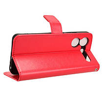 Чохол книжка Book case для ZTE Blade A54 червоний, фото 3