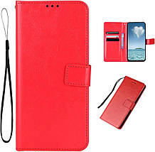 Чохол книжка Book case для ZTE Blade A54 червоний, фото 6