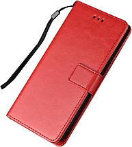 Чохол книжка Book case для ZTE Blade A54 червоний, фото 5