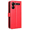Чохол книжка Book case для ZTE Blade A54 червоний, фото 8