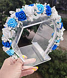 Набір весняний Ободок Весна під вишиванку обруч венок весняний 290 грн, фото 3