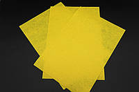 Жовтий Фетр для виробів і рукоділля 1 мм. . м'який Декоративна тканина для дизайну та декупажу