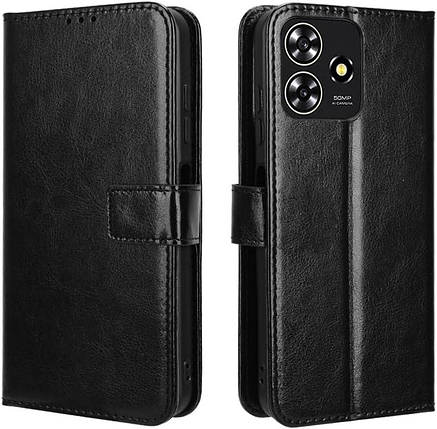 Чохол книжка Book case для ZTE Blade V50 Design (4G) / чорний, фото 1