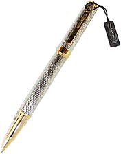 Ручка капілярна сріблястий корпус у картонному пеналі Crocodile 218R, 9062711