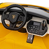 Дитячий двомісний електромобіль Lamborghini Sian M 5072EBLR-4 синій, фото 6