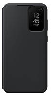 Чехол-книжка оригинальный S-View Clear View Cover EF-ZS916CBEGRU для Samsung Galaxy S23 Plus (6.6") Черный