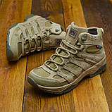 Берці демісезонні тактичні черевики PAV 507 койот шкіряні з мембраною Winterfrost 43, фото 8