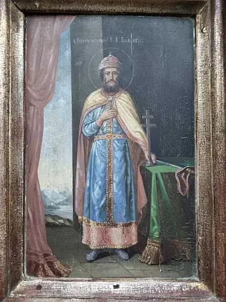 Ікона святого Володимира 19 століття, фото 1