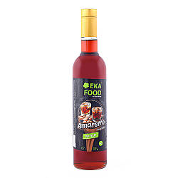 Сироп коктейльний EkaFood by Grand Horeca Amaretto "Амарето" #15 700 мл 0,9 кг СКЛО