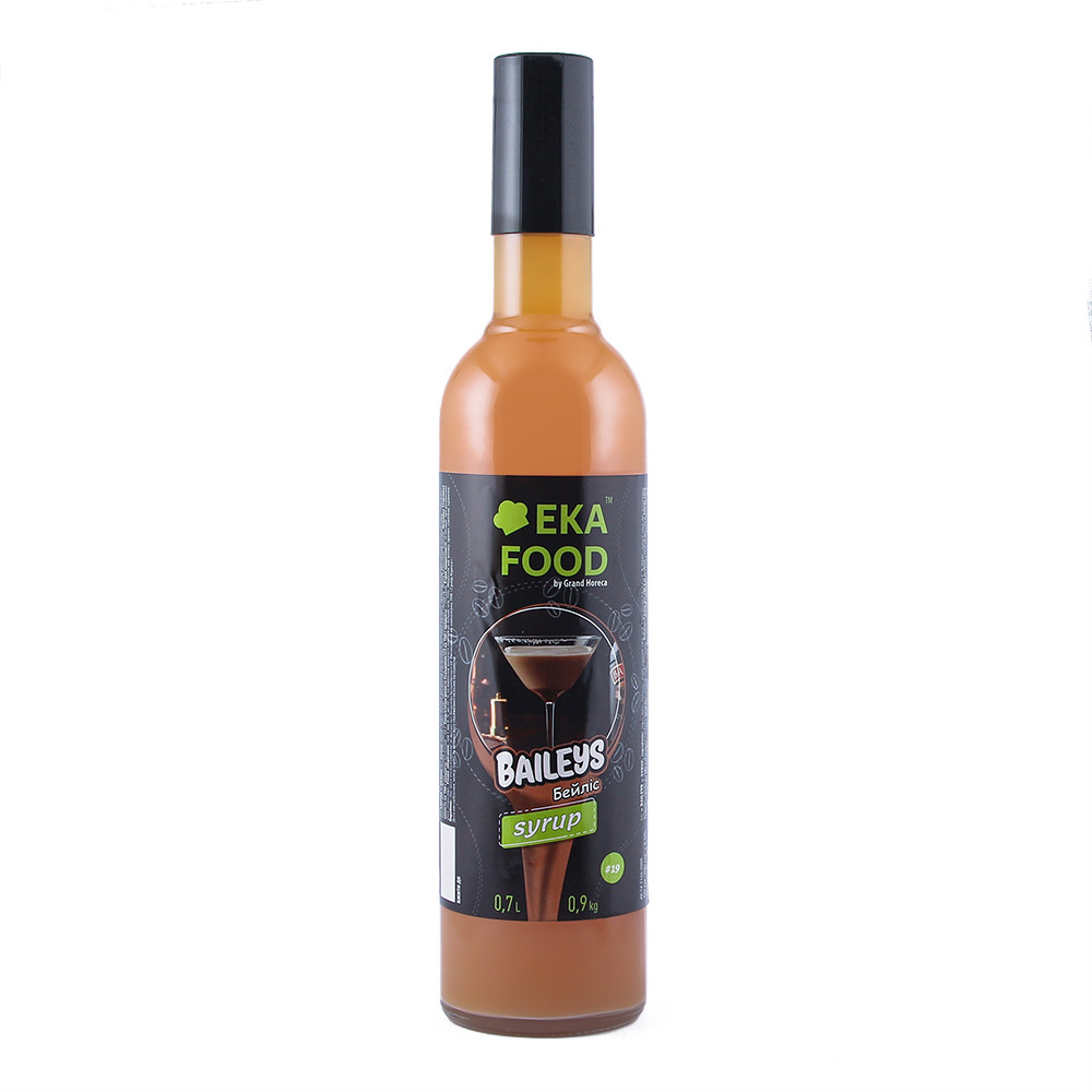 Сироп коктейльний EkaFood by Grand Horeca Baileys "Бейліс" #19 700мл 0,9кг СКЛО