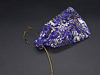 Подарочные мешочки из органзы упаковочные оптом Цвет синяя роза. 9х12см