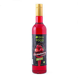 Сироп коктейльний EkaFood by Grand Horeca Strawberry "Полунинка" #73 700 мл 0,9 кг СКЛО