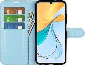 Чохол книжка Lichee для ZTE Blade V50 Vita блакитний, фото 4