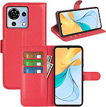 Чохол книжка Lichee для ZTE Blade V50 Vita червоний, фото 3