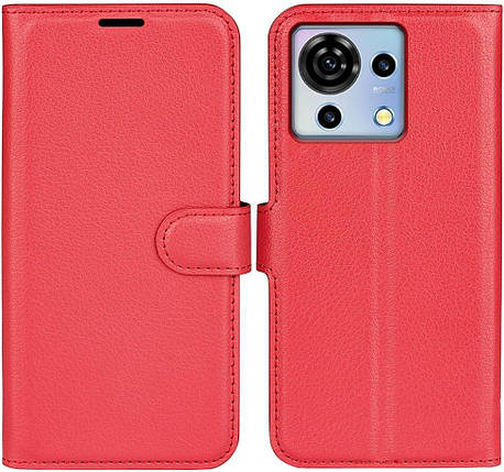 Чохол книжка Lichee для ZTE Blade V50 Vita червоний, фото 1