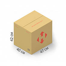Коробка Нової Пошти 47х40х42 см (20 кг) для транспортування товару