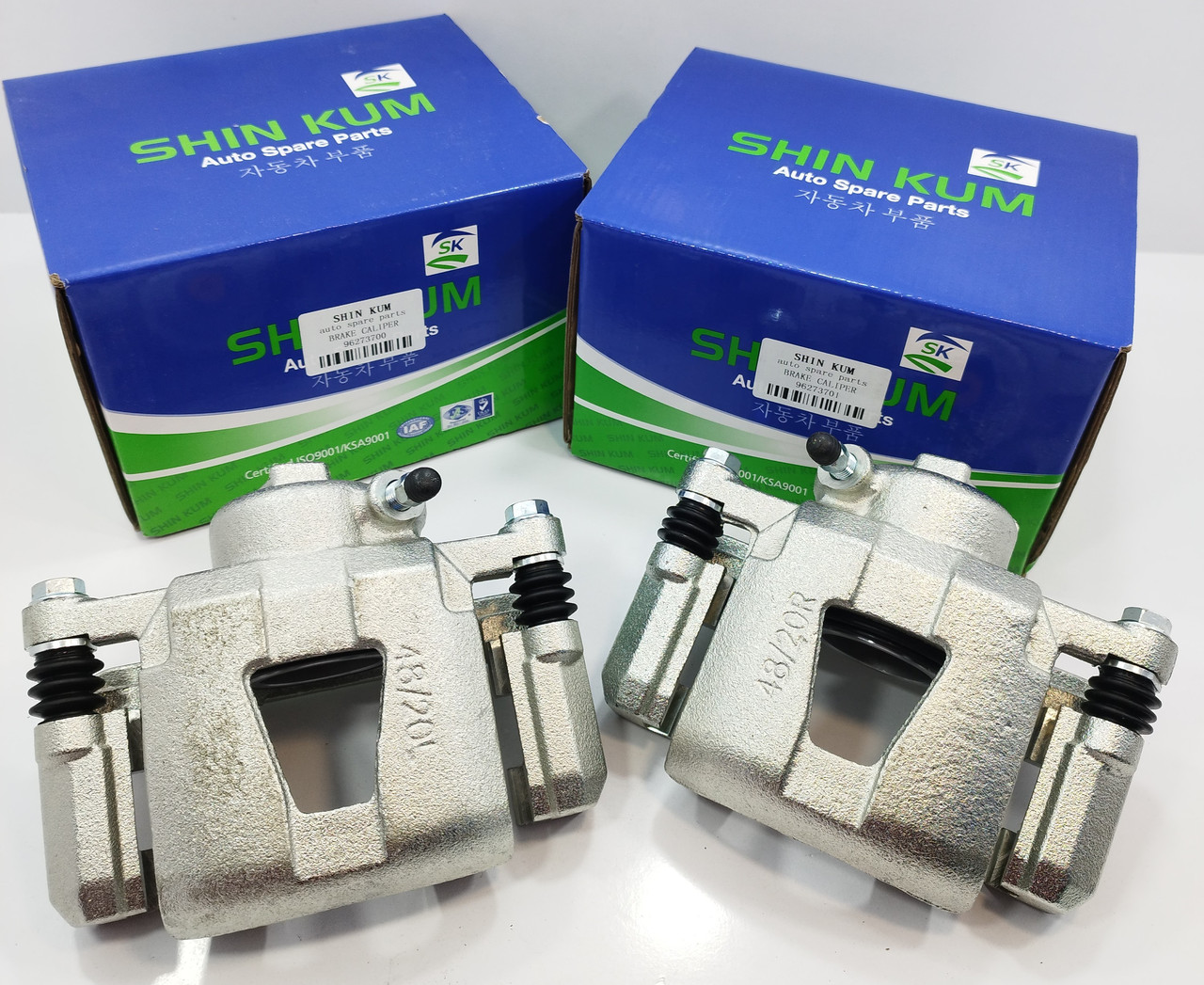 Суппорти передні (к-т лев +прав) Ланос 1,5,Сенс 1,3 SHIN KUM Корея, фото 1