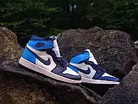 JORDAN 1 RETRO "OBSIDIAN" 42