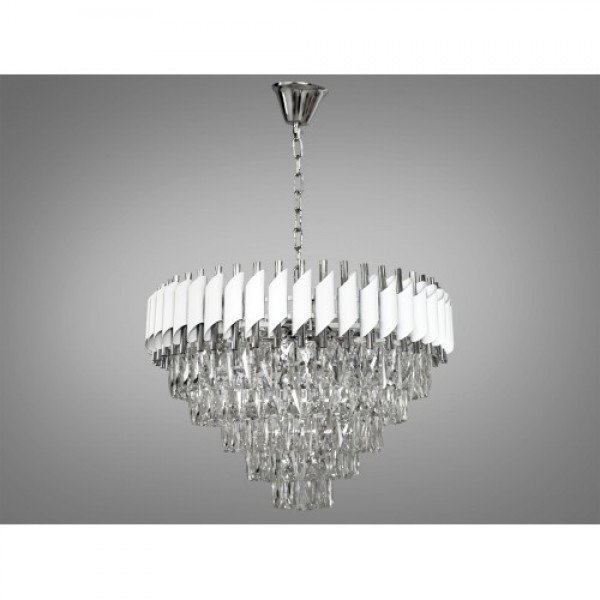 Кришталева люстра в хромі/золоті Linisoln 9001/550, фото 1