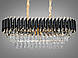 Кришталева люстра в хромі/золоті Linisoln 9001/800*350, фото 2
