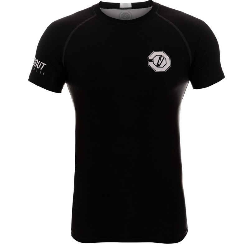 Футболка чоловіча стрейч Poundout Gear BASE black SUB-SKIN tech, XL
