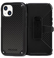 Чехол противоударный с клипсой Pelican Shield Kevlar для iPhone 12 Mini/13 Mini (5.4") Black