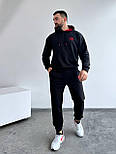 Чоловічий спортивний костюм - худий з капюшоном і штани, фото 7
