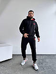 Чоловічий спортивний костюм - худий з капюшоном і штани, фото 4