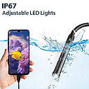 Ендоскопічна камера 3in1 Kerui IP68 для iPhone Lighting + Type C Ø8 мм 1 мм жорсткий., фото 5