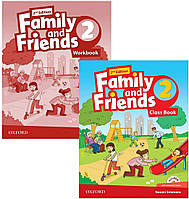 Family and friends 2 (2nd edition) комплект з двох примірників wb+cb