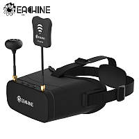 FPV очки шлем Eachine EV800DM 5,8G 40СH 2000mAh для квадрокоптеров Black